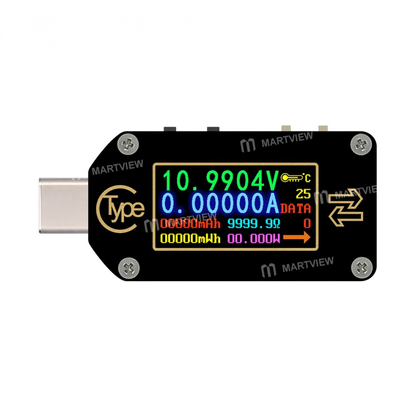 TC66 / TC66C Type-C PD Trigger Voltmeter Current Meter Tester Multimeter
