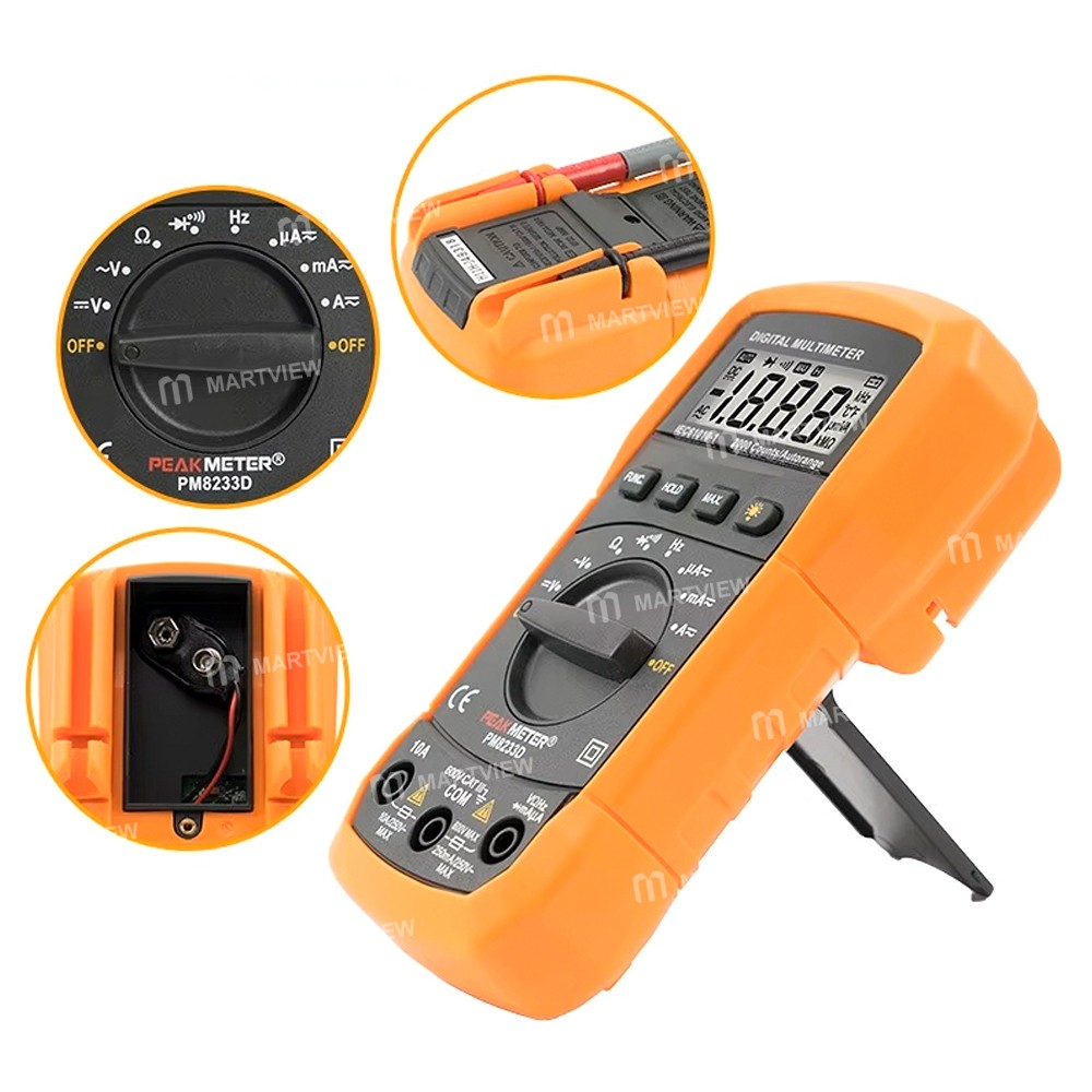peakmeter pm8233d-4