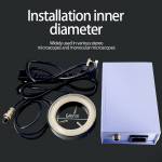 Tuoli TL-17S 16 Million Color 144 LED Ring Light Source for Monocular/Stereo Microscope