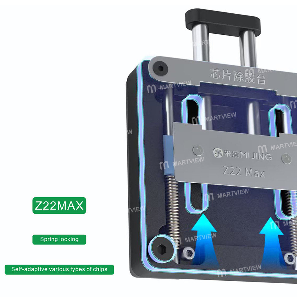 mijing z22max-cpu-chip-tin-planting-bga-reballing-stencil-platform-for-iphone-11-17pm-android-4