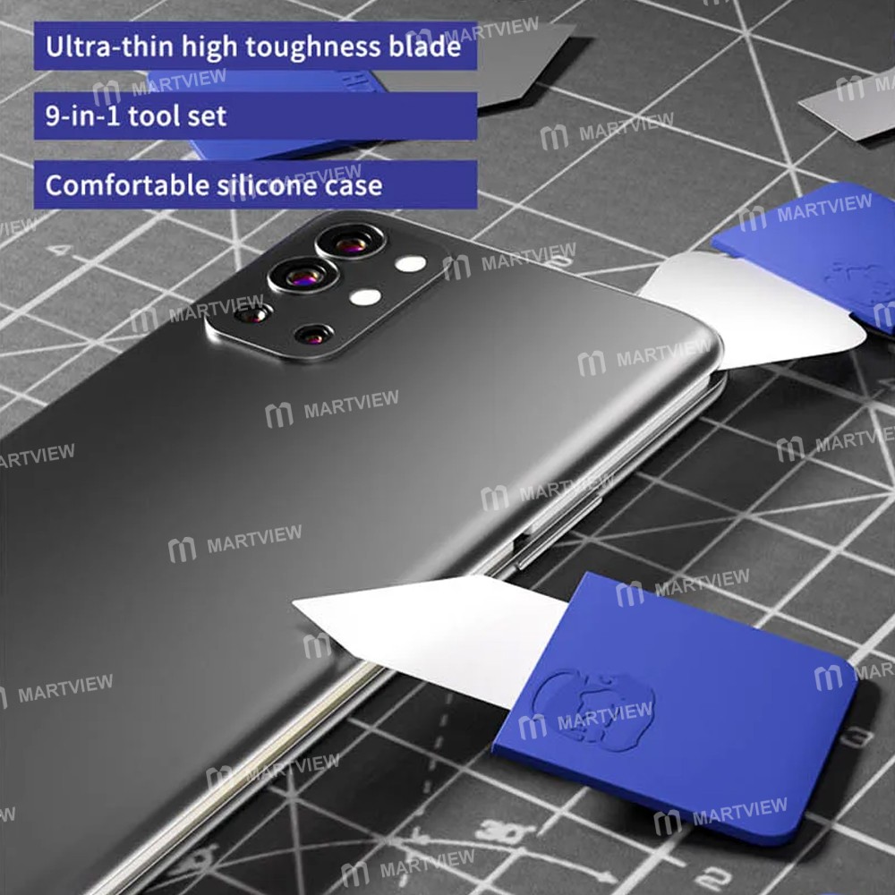 mechanic renying-009-9-in-1-ultra-thin-mobile-phone-dismounting-blades-set-6