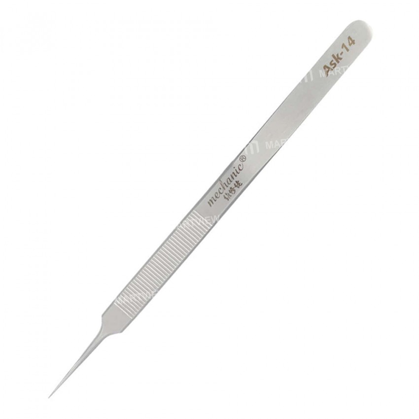 Mechanic ASK-14 Precision Lengthening Anti-Slip Straight Tweezer