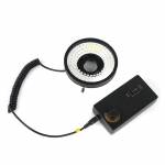 Adjustable 96 LED Microscope Ring Illuminator Lamp with Adapter with AC Power Adapter