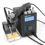 Quick 8586D+ 2-in-1 Soldering Iron Hot Air Gun Lead-free Smart Digital Display Rework Station