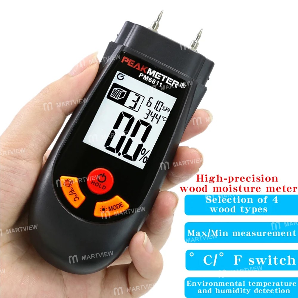peakmeter pm6811-wood-moisture-meter-for-wood-cardboard-flooring-2
