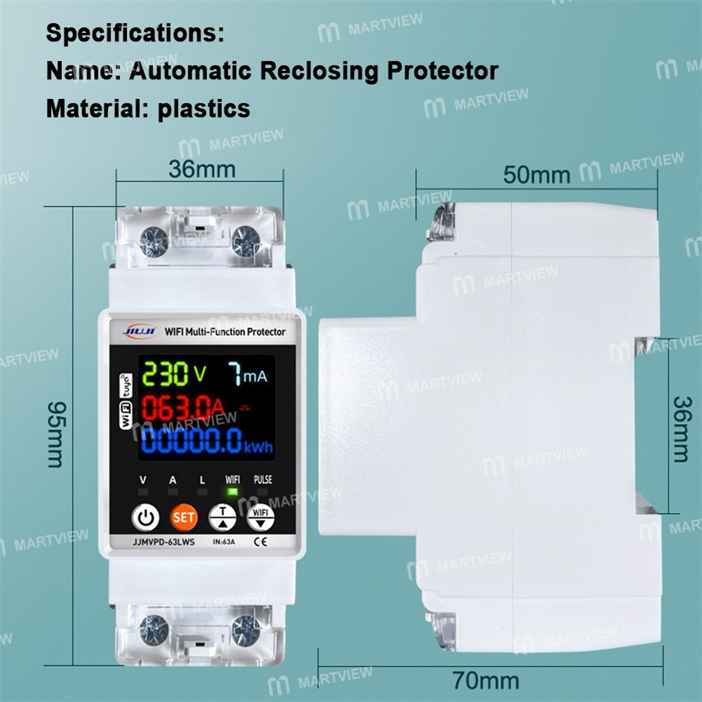 tuya wifi-automatic-reclosuring-protector-intelligent-single-10