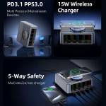 wlx f2-260w-smart-display-desktop-pd31-fast-charging-station-with-15w-magnetic-wireless-charging-3