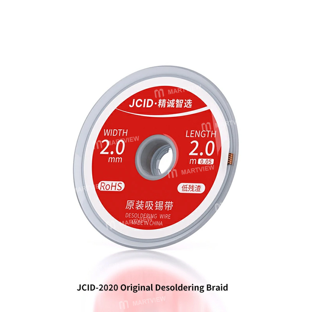 jcid multiple-sizes-low-residue-original-desoldering-wire--5pcs-4