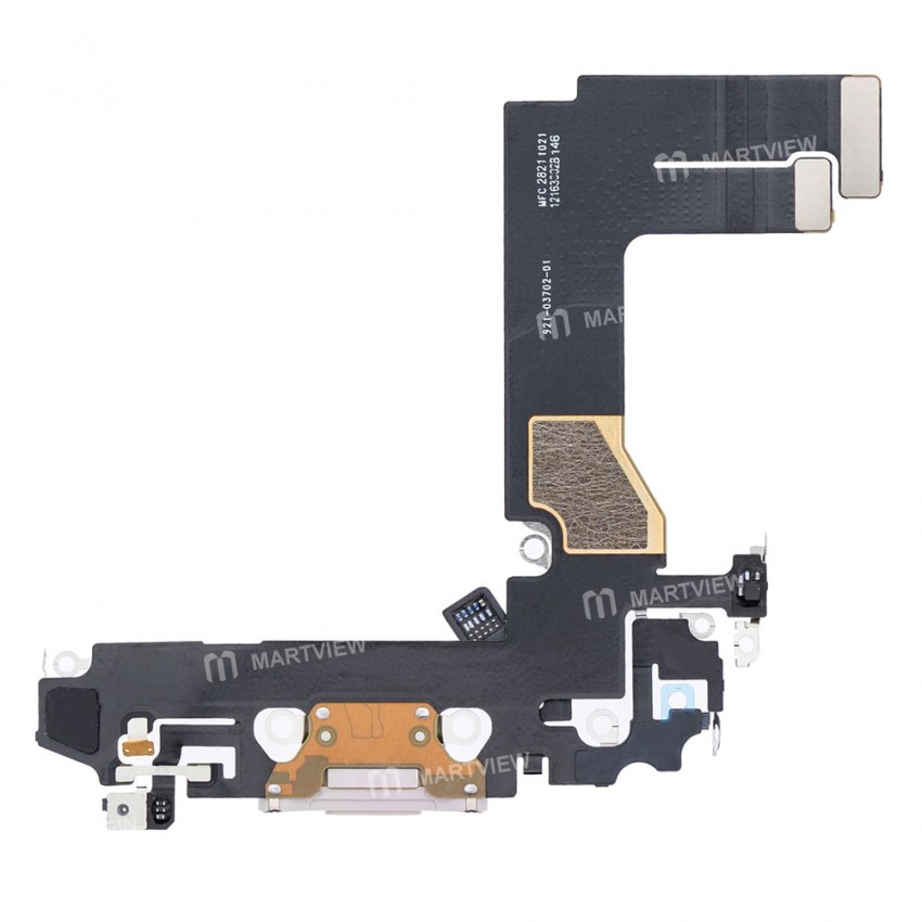 Replacement usb charging flex cable for iPhone 13 mini pink