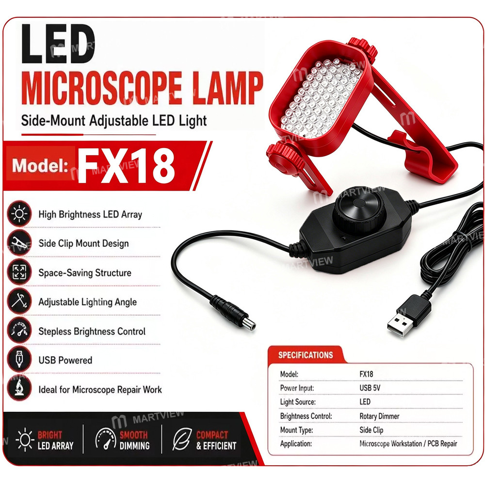 fx18 side-mounted-high-brightness-adjustable-focus-led-microscope-light-source-7