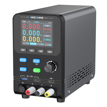 Aweshine P6 32V / 6A High-Precision CNC Programmable Intelligent DC Regulator Power Supply