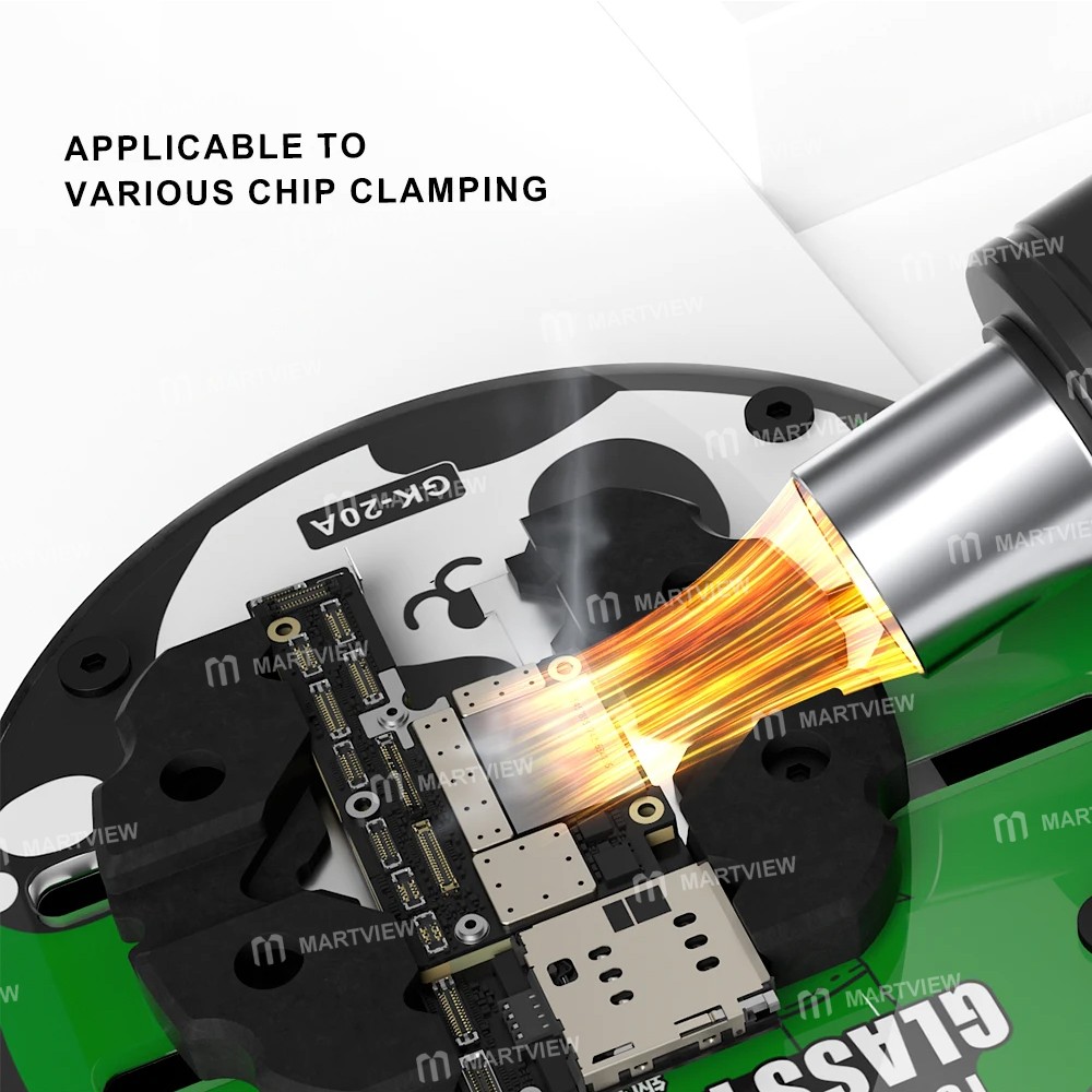 mijing gk20-gk20a-360-rotating-high-temperature-resistant-glass-motherboard-pcb-repair-fixture-6