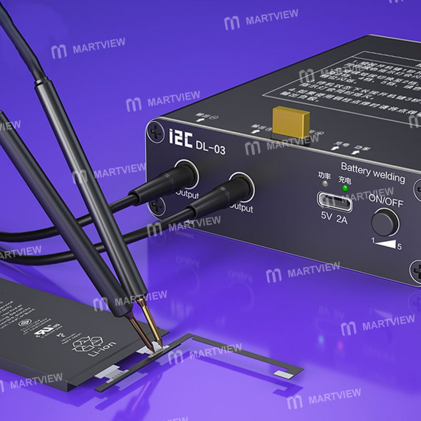 i2C DL-03 Failure Detection Short Circuit Repair Spot Welder for Lithium Battery