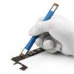 Anti-Static Double Head Insulation Repair Hard Brush for Mobile Phone Motherboard