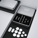 TBK Laser Handset Camera Lens Metal Protection Cover for iPhone 8 to 13 Pro Max - 11Pcs