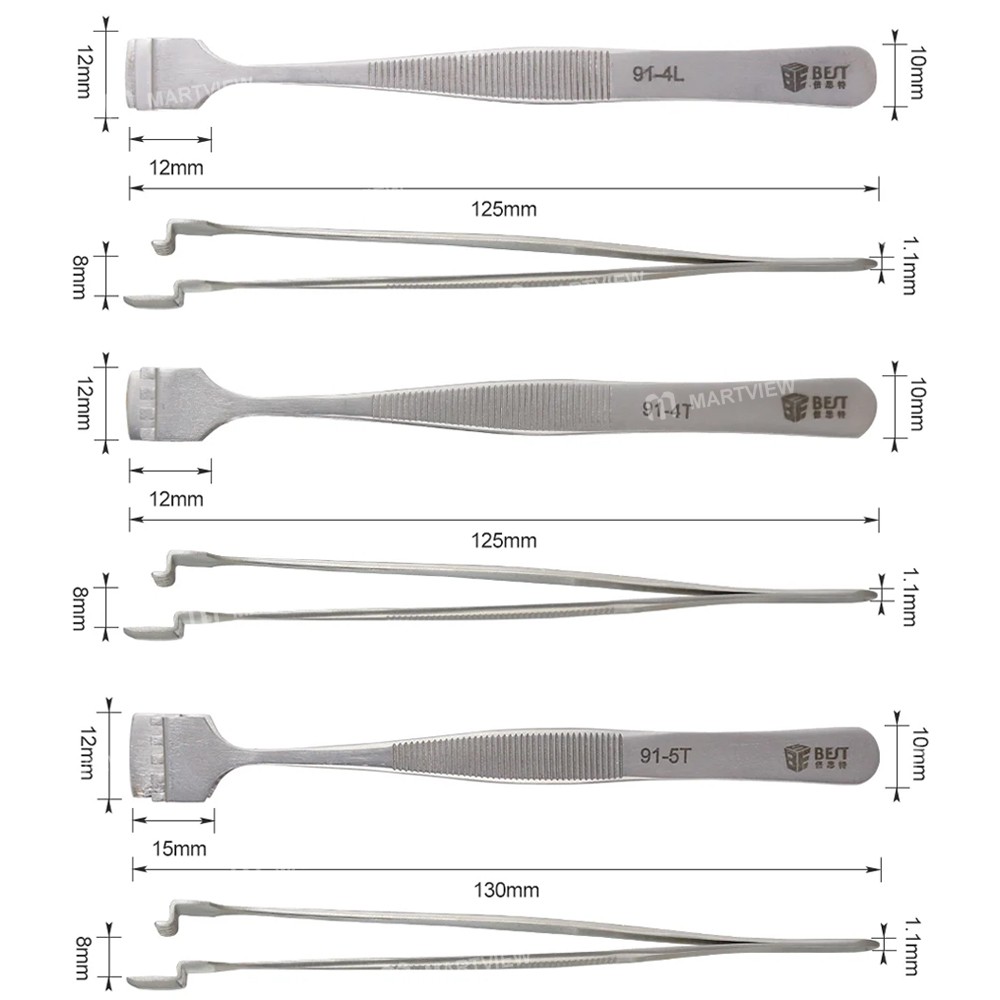 bst 91-series-stainless-steel-tweezers-for-tonguing-wafer-2