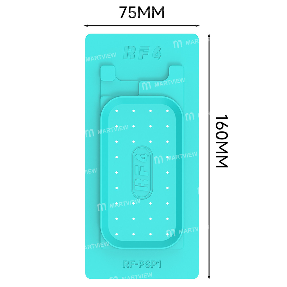 rf4 rf-psp1-7-inch-screen-universal-separation-silicone-pad-compatible-with-straight-curved-screens-