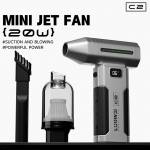 luowei c2-portable-rechargeable-ultra-high-hurricane-clean-dust-mini-jet-fan-5