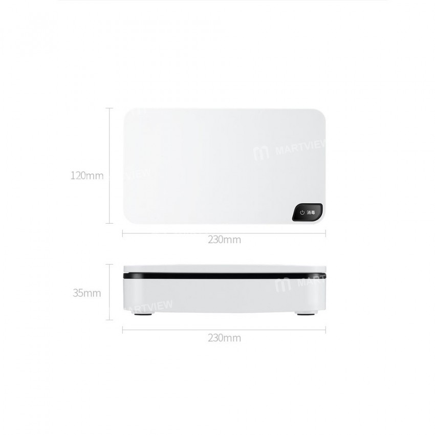 USB Portable Smartphone UV Sterilizer Box with Aromatherapy Function Wireless Charging