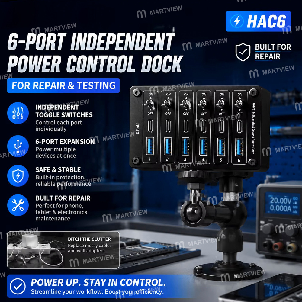 qianli hac6-independent-control-power-dock-for-multiple-independent-power-supply-repair-2