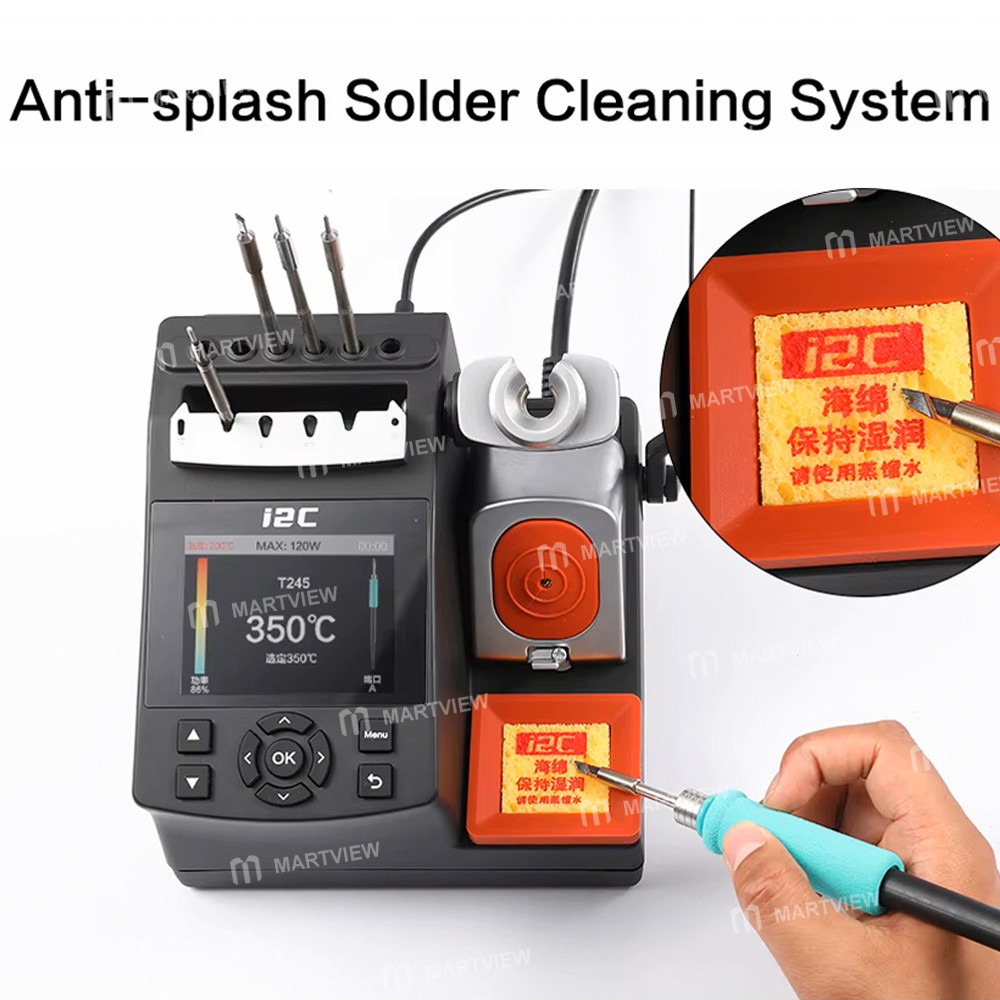i2c 5scn-200w-high-power-pid-intelligent-temperature-control-c210-c245-industrial-soldering-station-