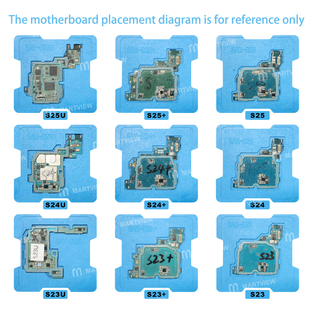 mijing z23-middle-level-tin-planting-bga-reballing-platform-set-for-samsung-galaxy-s20-to-s25-series
