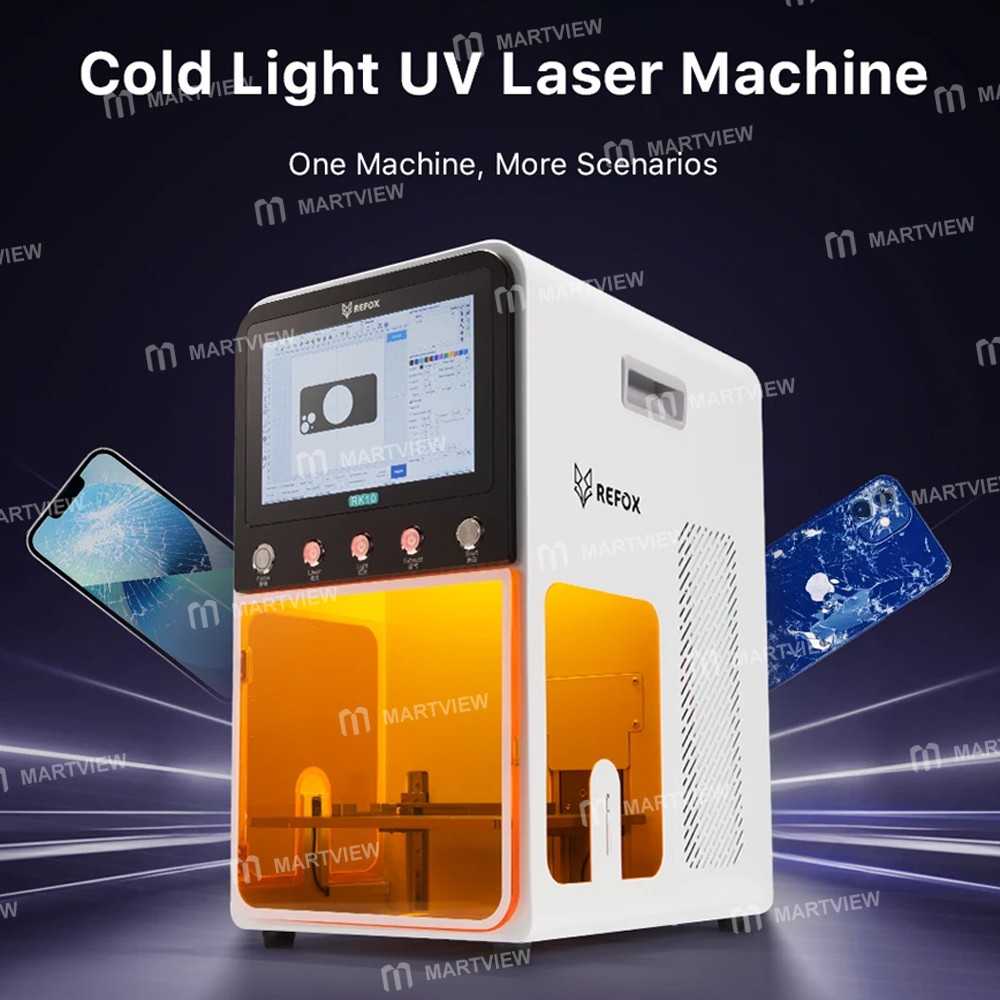 refox rk10-5w-cold-light-uv-laser-machine-for-mobile-phone-frame-back-glass-bracket-disassembly-5