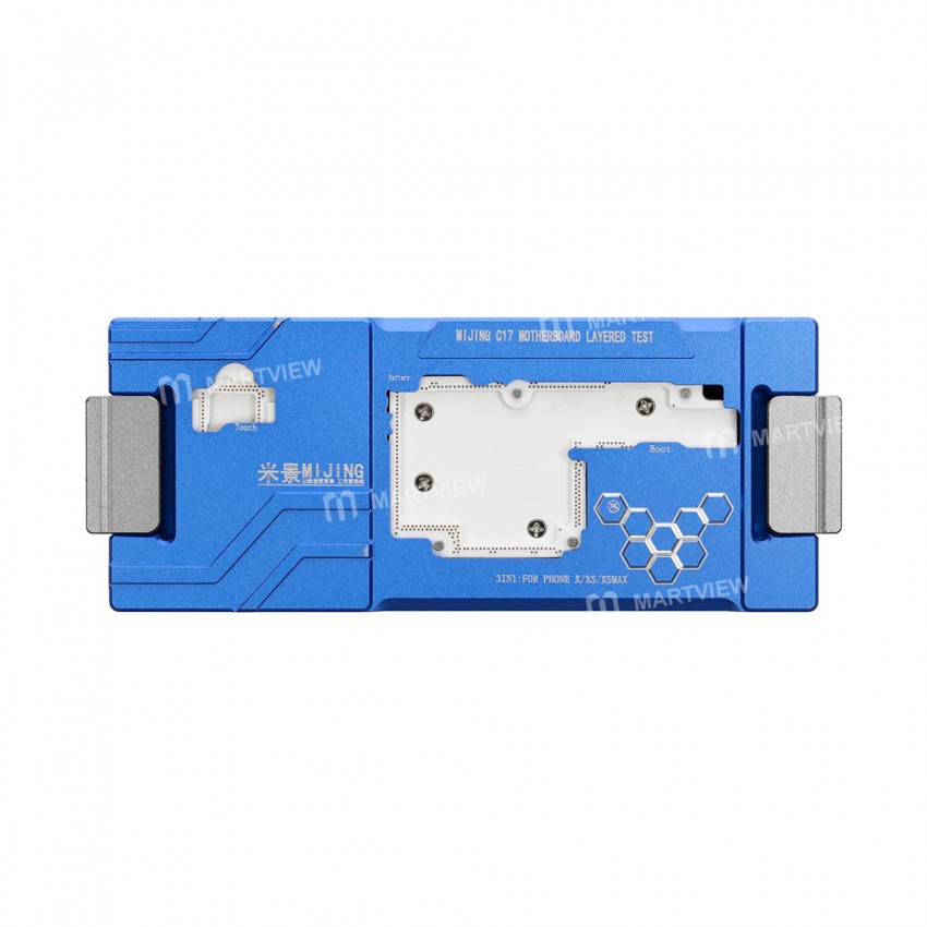 MiJing C17 3in1 Main Board Middle Layered Function Testing Fixture for iPhone X / Xs / Xs Max