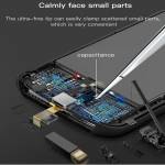 MaAnt Shadow Blade Series Hand-polished Non-magnetic Stainless Steel Tweezers