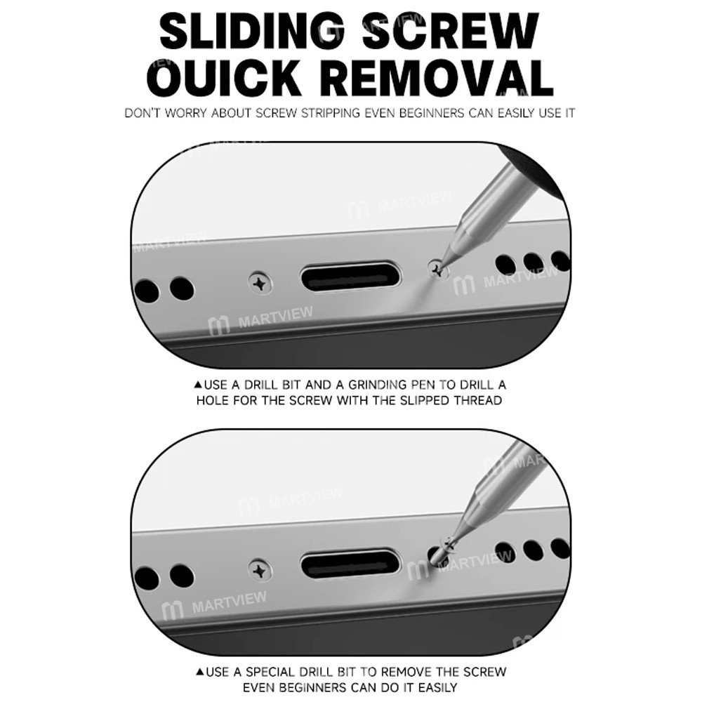 luowei lw-331-alloy-armor-piercing-slip-tooth-drill-bit-set-for-removing-stripped-thread-screws-2