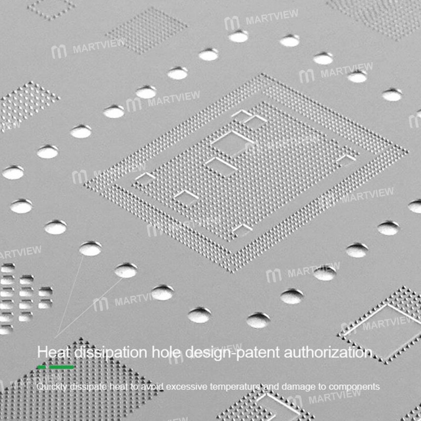 Relife RL-044 V4.0 A15 IC 0.12mm BGA Reballing Solder Stencil Plant Tin Net for iPhone 13 Series