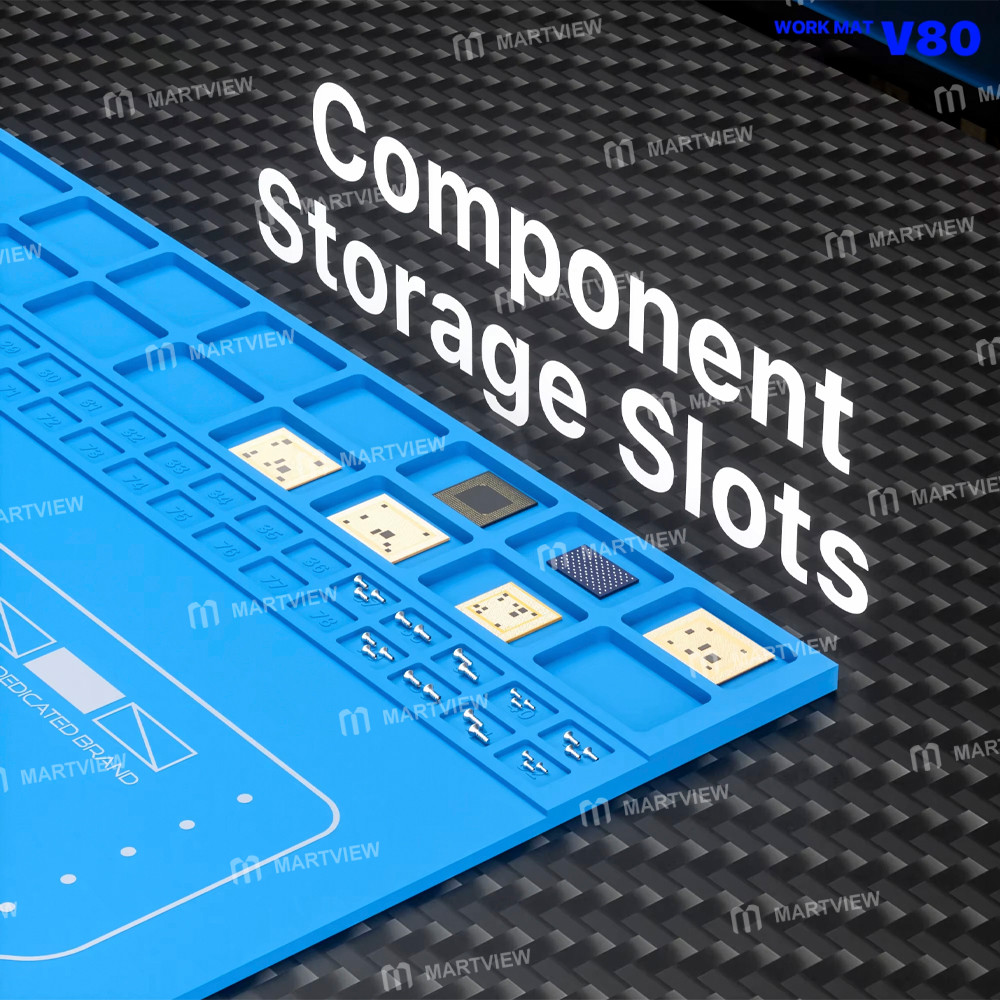 mechanic v80-35x60cm-heat-resistant-anti-corrosion-soldering-work-pad-with-parts-tray-5