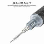 relife rl-729a-steel-cannon-king-5-in-1-carbon-fiber-finish-s2-steel-2d-screwdriver-set-9