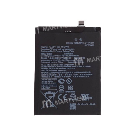Battery Replacement for Zenfone 3s Max C11P1614 - Grade AAA quality