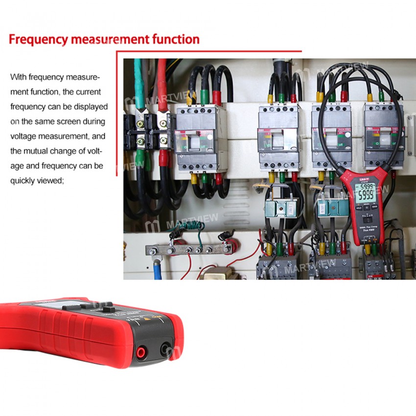 UNI-T UT281E Professional Digital Flexible Clamp Meter with Digital Display
