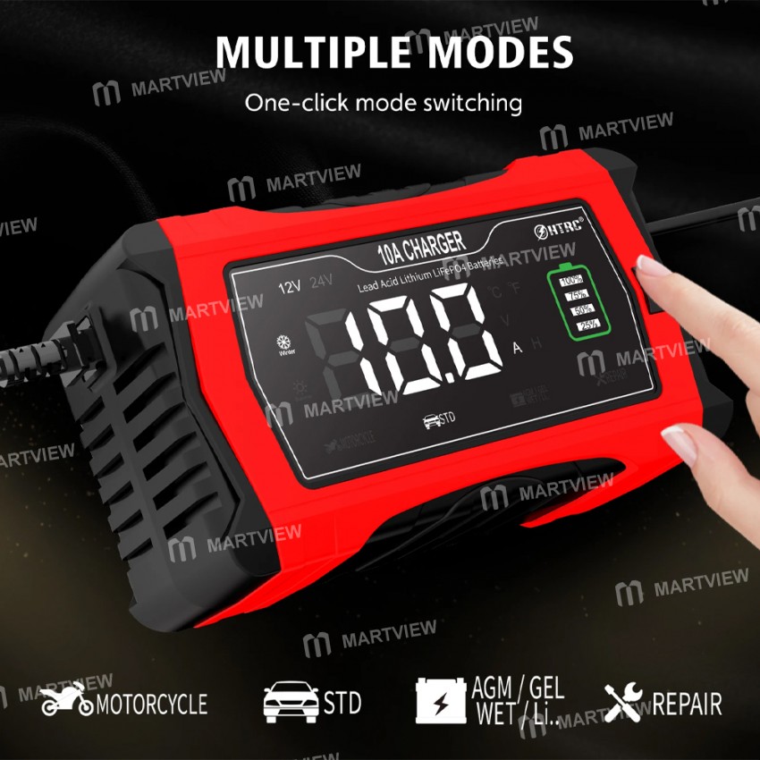 htrc 12v-24v-10a-agm-intelligent-restoration-charger-for-lithium-lifepo4-lead-acid-battery-4