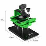 luowei lw-021pro-2-in-1-universal-360-rotating-mobile-phone-back-cover-glass-separation-fixture-8