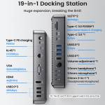 orico dka19-19-in-1-5gbps-type-c-hdmi-vga-rj45-sdtf-headphone-desktop-docking-station-6