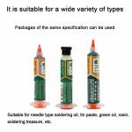 BST-013 Aluminum Alloy Pusher Rod for BGA Solder Flux Green Oil UV Solder Mask Ink