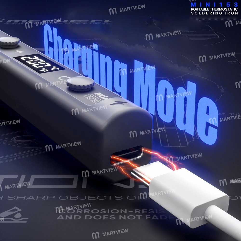 mechanic mini-153-lightweight-portable-adjustable-type-c-portable-thermostatic-soldering-iron-7