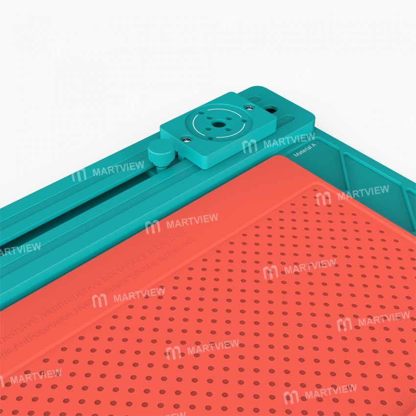 rf4 rf-m03-multifunctional-movable-track-microscope-base-aluminum-alloy-maintenance-pad-1