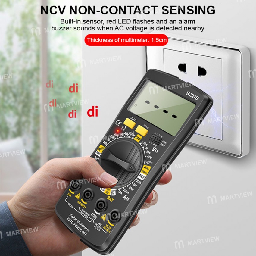 aneng sz08-ultra-thin-handhold-auto-rang-intelligent-digital-multimeter-with-ncv-7