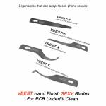 BST-69A+ 4-in-1 CPU IC Chip Glue Remover Knife Set for BGA Chip Disassembly Rework