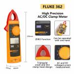 Fluke 362 AC / DC Portable High Precision Clamp Multimeter with Digital Display