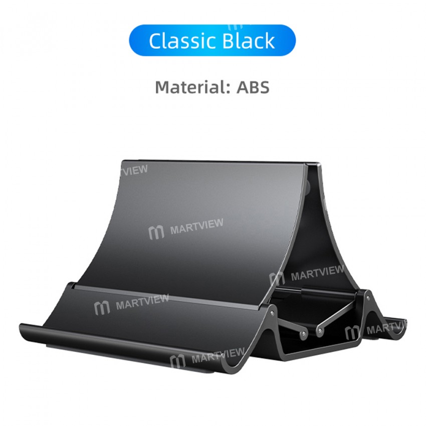 Heat Dissipation Non-slip Silicone Gravity Laptop Vertical Holder for MacBook/Surface/iPad