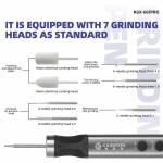 kgx 668pro-quick-release-sanding-pen-for-motherboard-repair-with-7pcs-sanding-heads-2