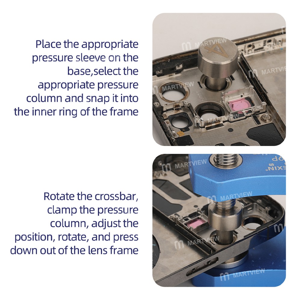 kgx 709p-precision-rear-camera-frame-remover-for-iphone-camera-disassembly-5