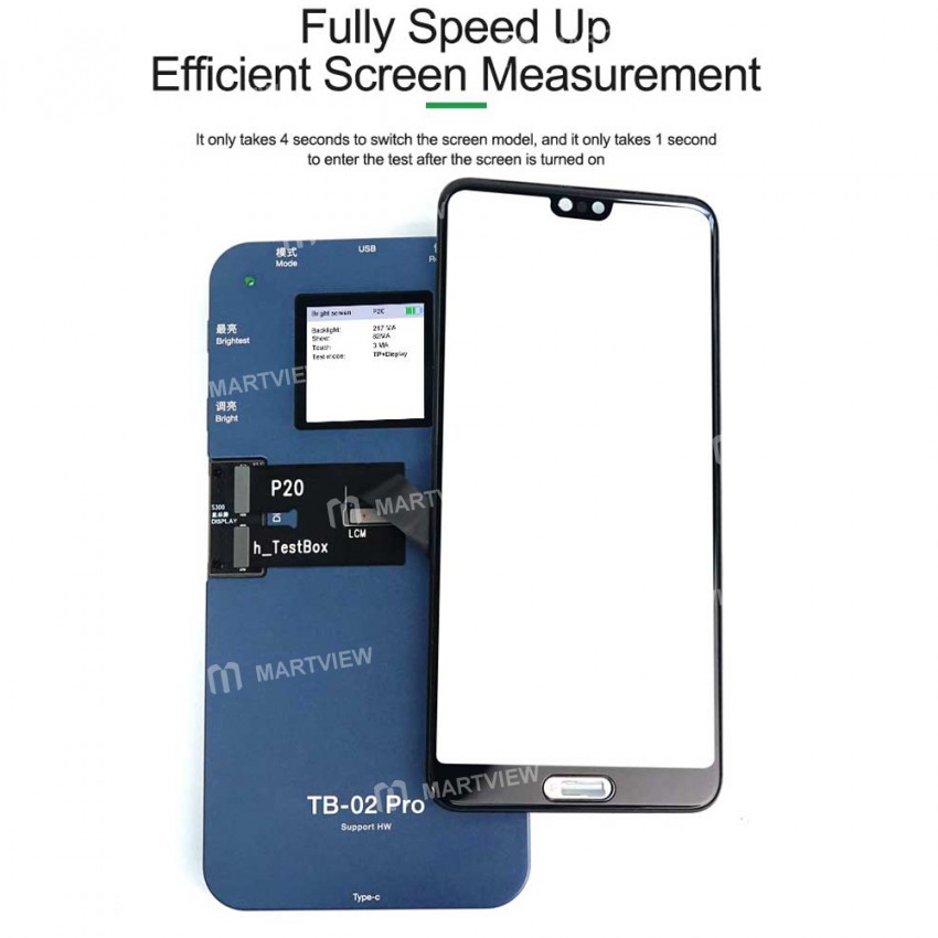 Relife TB-02 PRO Smart Screen Tester Set for Huawei P10 / P20 / P20P / P30 / P40 / Mate9 / Mate10 Pr