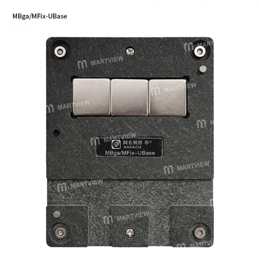 Amaoe Mbga-B1 10-in-1 Middle Layer Reballing Stencil Set for iPhone X to 12 Pro Max