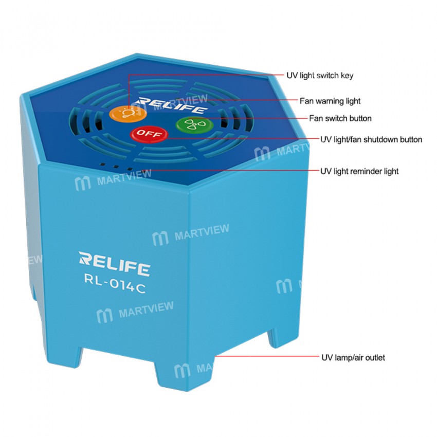 relife rl-014c-2-in-1-smart-cooling-air-fan-uv-curing-light-for-motherboard-repair-12